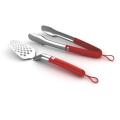 Speci�ln� BBQ-sada Weber Style 2-d�ln�, madla barva �erven� (Red), u�lechtil� ocel