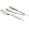 Speci�ln� BBQ-sada n��in� Weber Style 2-d�ln�, madla barva kr�mov� (Ivory), u�lechtil� ocel