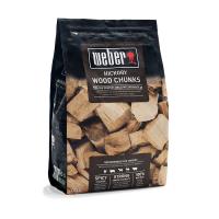 Ud�c� kousky d�eva Wood Chunks Hickory (b�l� o�ech)