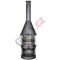 Zahradn krb Firestar Classic, pr. 80 cm, svtle ed