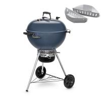 Gril Weber Master Touch GBS C-5750 + palivov� n�doby Slate Blue (b�idlicov� modr�)